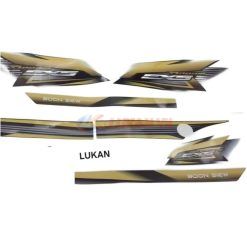 Bộ tem ex5 malay xe DREAM vàng đen Boon siew