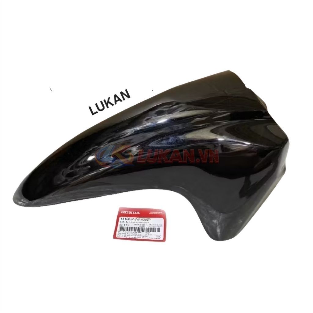 Nhựa chữ A, dè chắn bùn trước WAVE S110, RS, RSX... Đen zin Honda