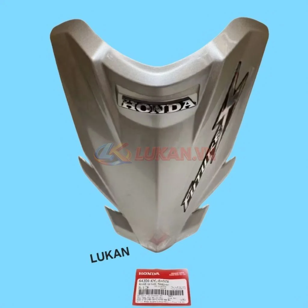 Nhựa, ốp võ mặt nạ trước xe FUTURE X 125 Bạc zin chính hãng 64300-KYL-840ZB - Ảnh 3