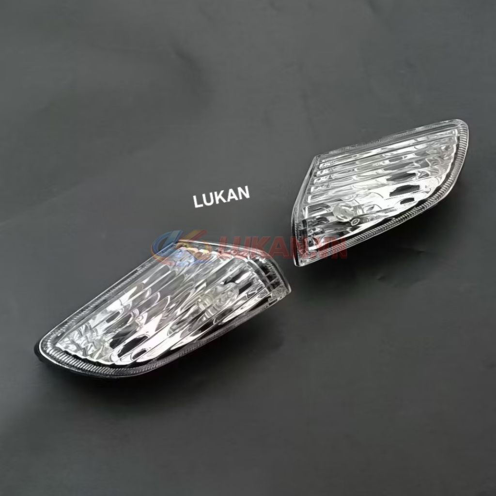 Cặp đèn xi nhan trước xe WAVE Thái trắng trong suốt