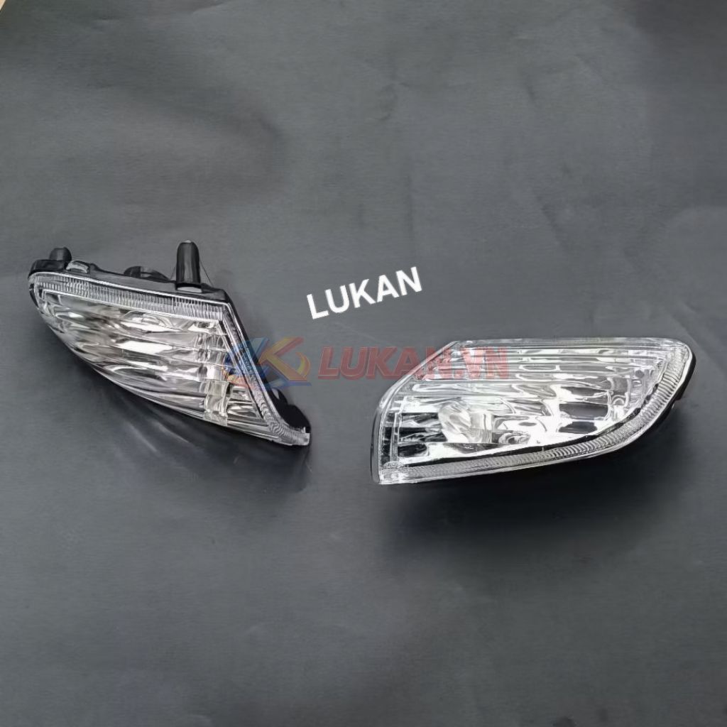 Cặp đèn xi nhan trước xe WAVE Thái trắng trong suốt - Ảnh 3