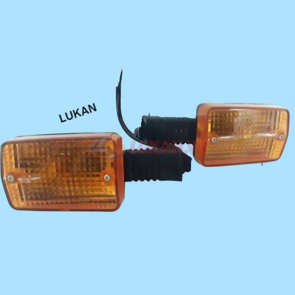 Cặp đèn xi nhan sau đuôi xe CUB 82 vuông - Ảnh 2