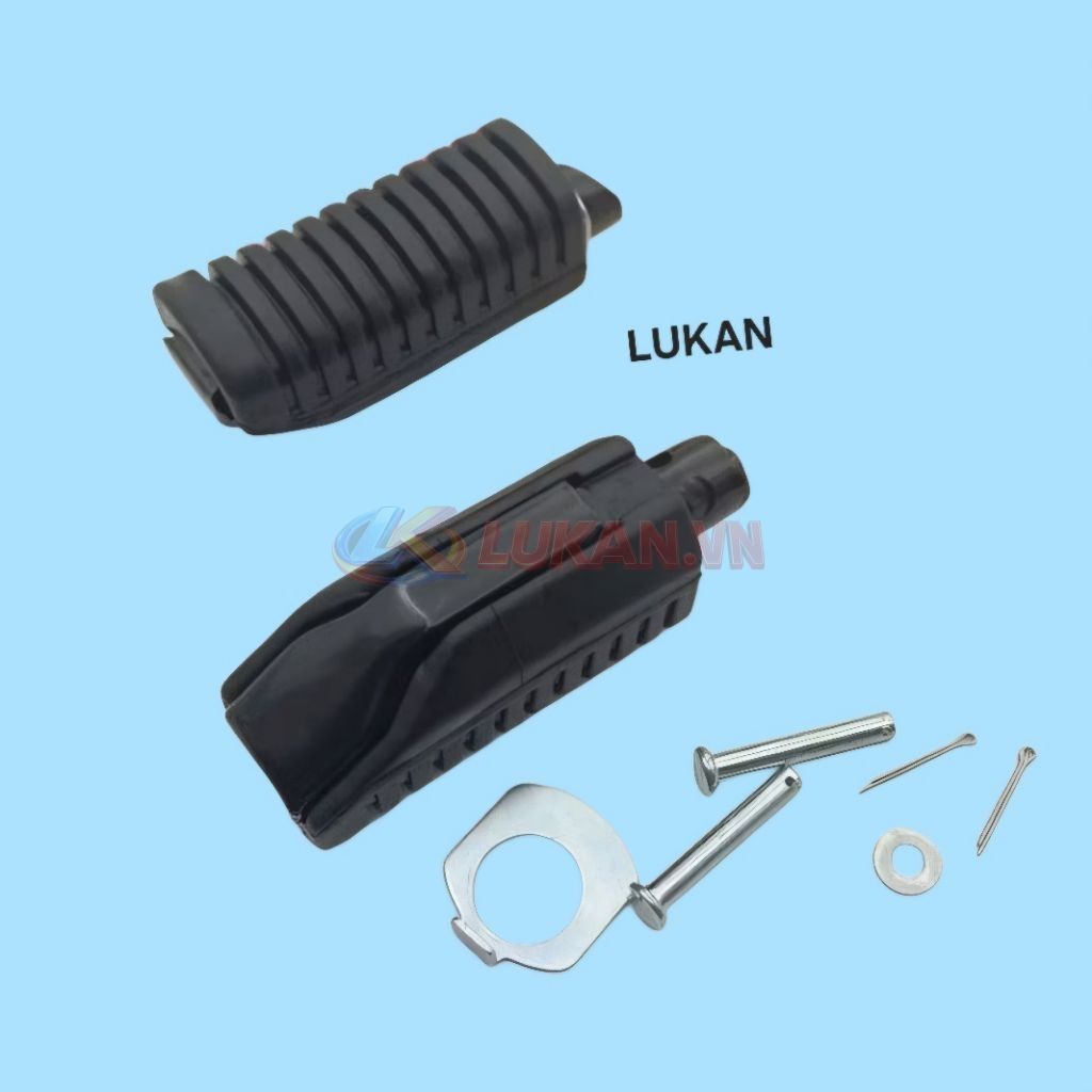 Cặp cao su gác chân sau WAVE RS, S100, FUTURE NEO... zin Honda xịn 50710-KVL-V40 - Ảnh 4