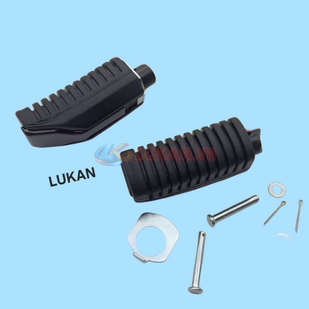Cặp cao su gác chân sau WAVE RS, S100, FUTURE NEO... zin Honda xịn 50710-KVL-V40 - Ảnh 3