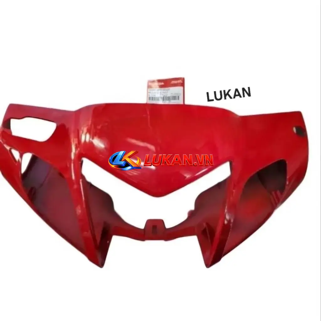 Nhựa ốp võ đầu đèn trước FUTURE 2, WAVE 125 Đỏ. bàn thờ zin - Ảnh 2
