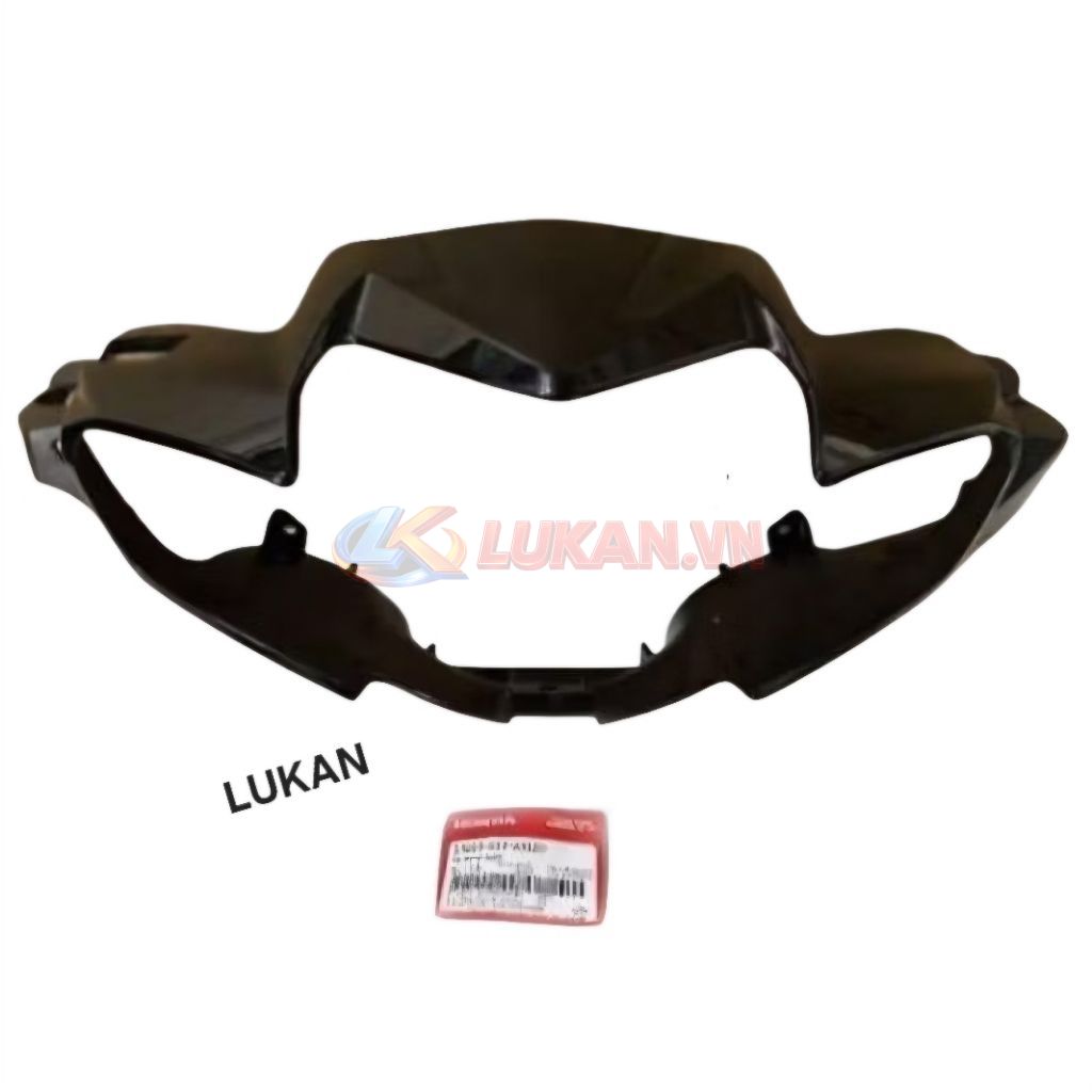 Nhựa ốp võ đầu đèn trước WAVE BLADE 110 Đen, bàn thờ zin Honda - Ảnh 3