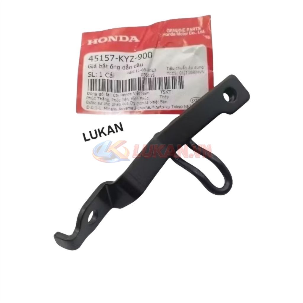Pass kẹp sợi dây dầu phanh, thắng FUTURE MẬP, LED 125.... zin 45157-KYZ-900 - Ảnh 2