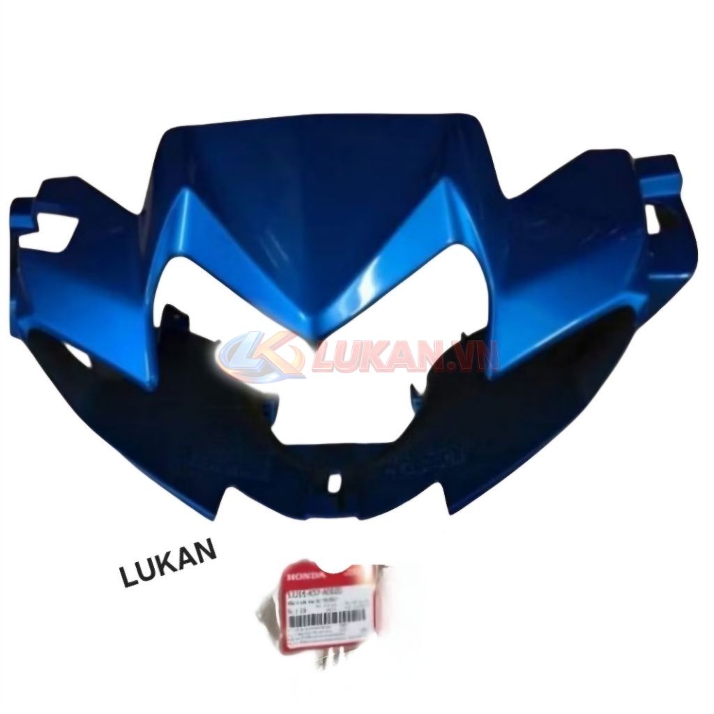 Nhựa ốp võ đầu đèn trước WAVE BLADE 110.... Xanh ngọc, bàn thờ zin - Ảnh 3