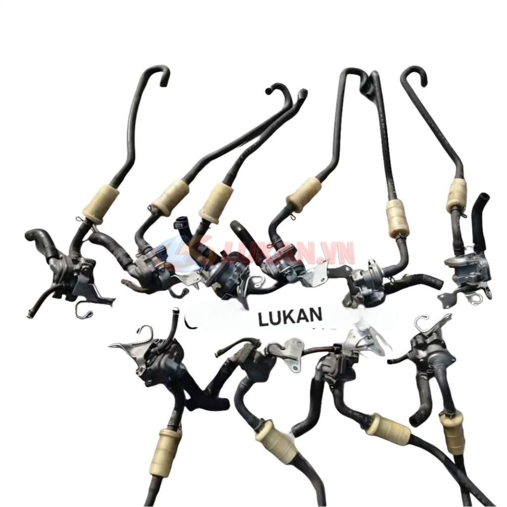 Bộ ống hơi dữ lý khí thải, tubo xe FUTURE NEO, X 125 tháo xe - Ảnh 3