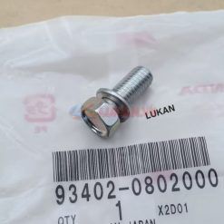 Ốc bu lông gác chân máy giữa xe DREAM Thái zin Honda Japan 93402-0802000