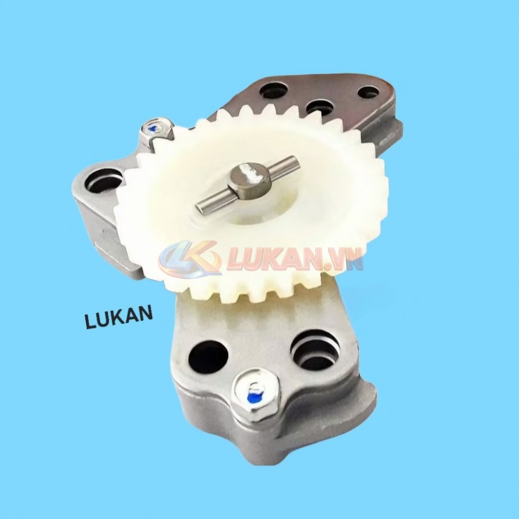 Cục bánh bơm nhớt xe FUTURE 2, NEO, MẬP, LED 125... zin 15100-KPH-900 - Ảnh 4
