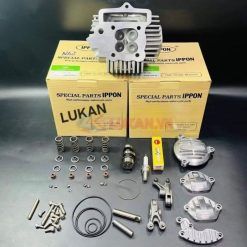 Bộ đầu bò quylat 4val IPPON xe DREAM, WAVE... đầy đủ phụ kiện