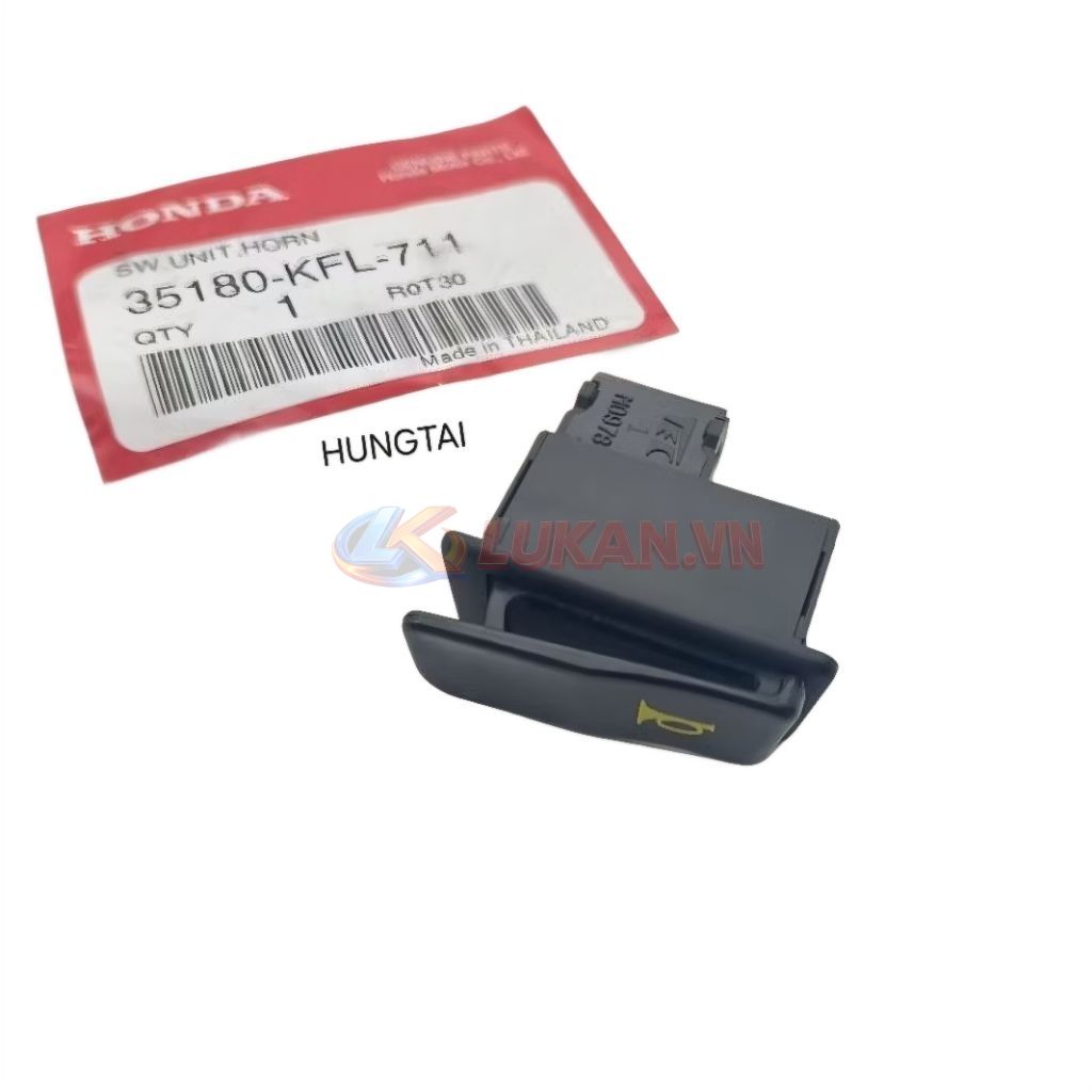 Nút công tắc kèn, còi xe WAVE 125, FUTURE 1... zin Honda Thái 35180-KFL-711 - Ảnh 3