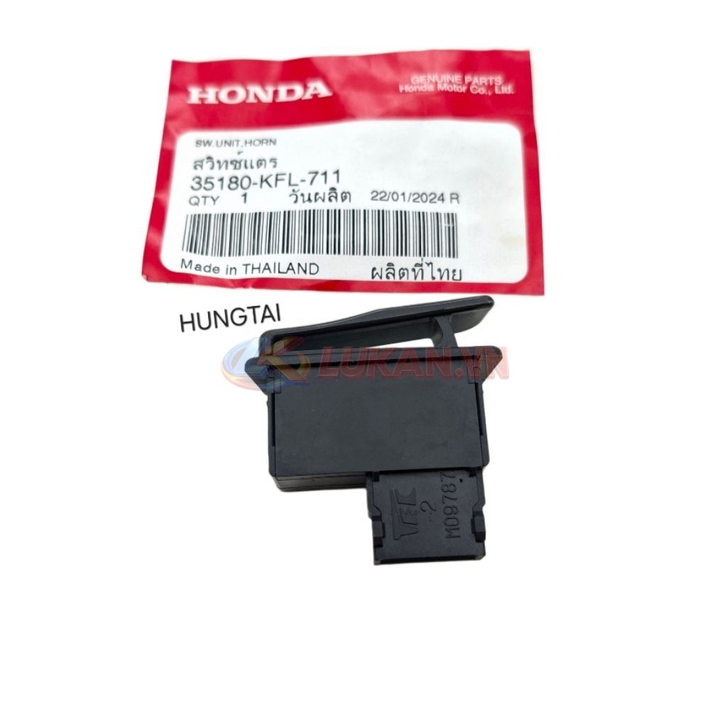 Nút công tắc kèn, còi xe WAVE 125, FUTURE 1... zin Honda Thái 35180-KFL-711 - Ảnh 6
