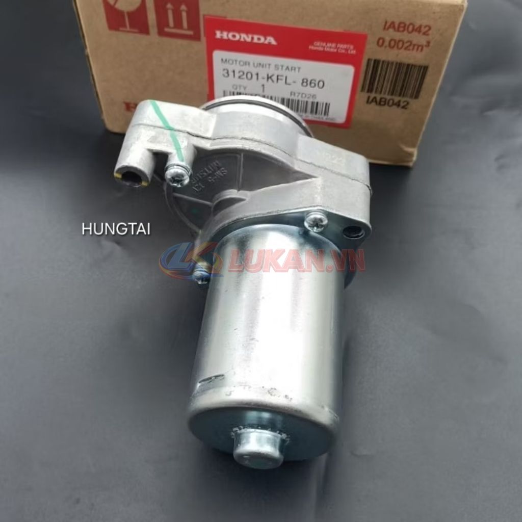 Củ motor đề khởi động dài xe WAVE Thái 110, FUTURE 1... zin - Ảnh 4