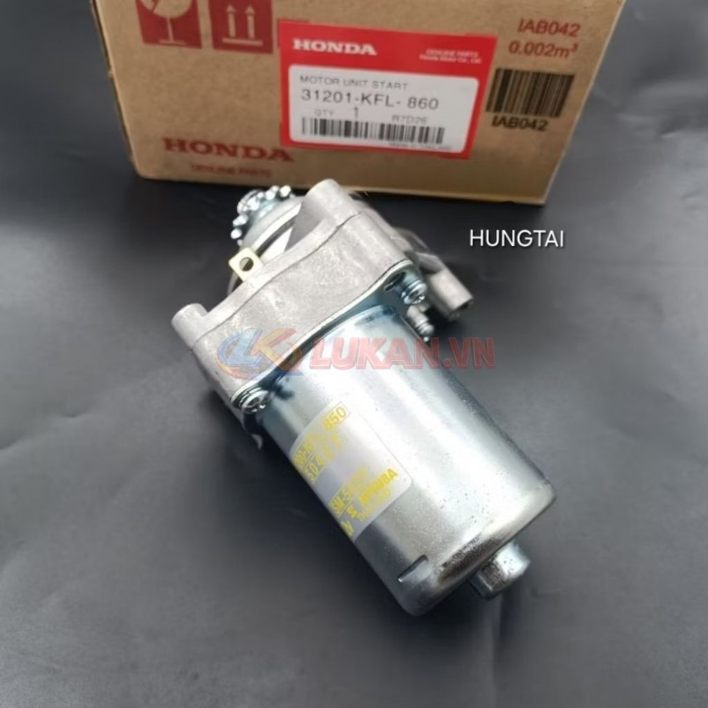 Củ motor đề khởi động dài xe WAVE Thái 110, FUTURE 1... zin
