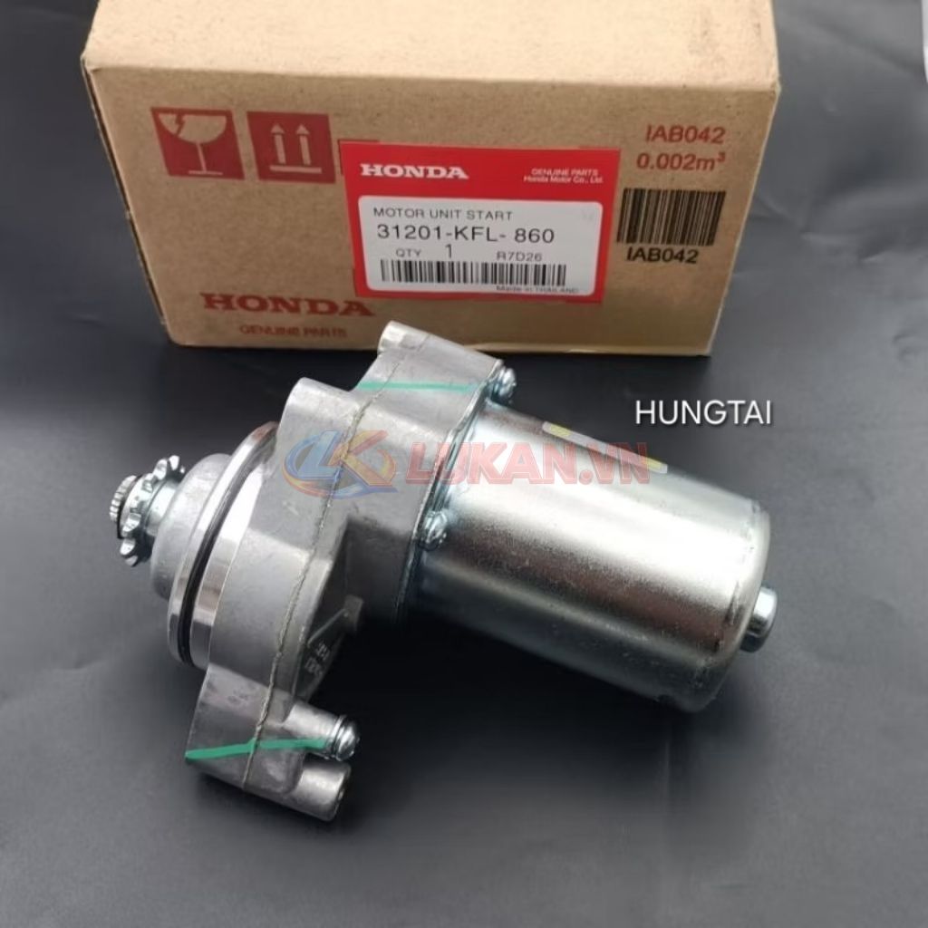 Củ motor đề khởi động dài xe WAVE Thái 110, FUTURE 1... zin - Ảnh 3