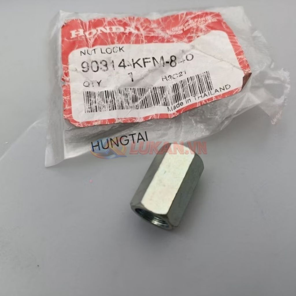 Ốc, tán khóa chân gương xe WAVE Thái zin Honda 90314-KFM-840