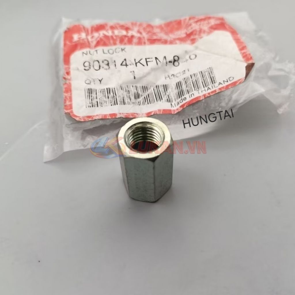 Ốc, tán khóa chân gương xe WAVE Thái zin Honda 90314-KFM-840 - Ảnh 2