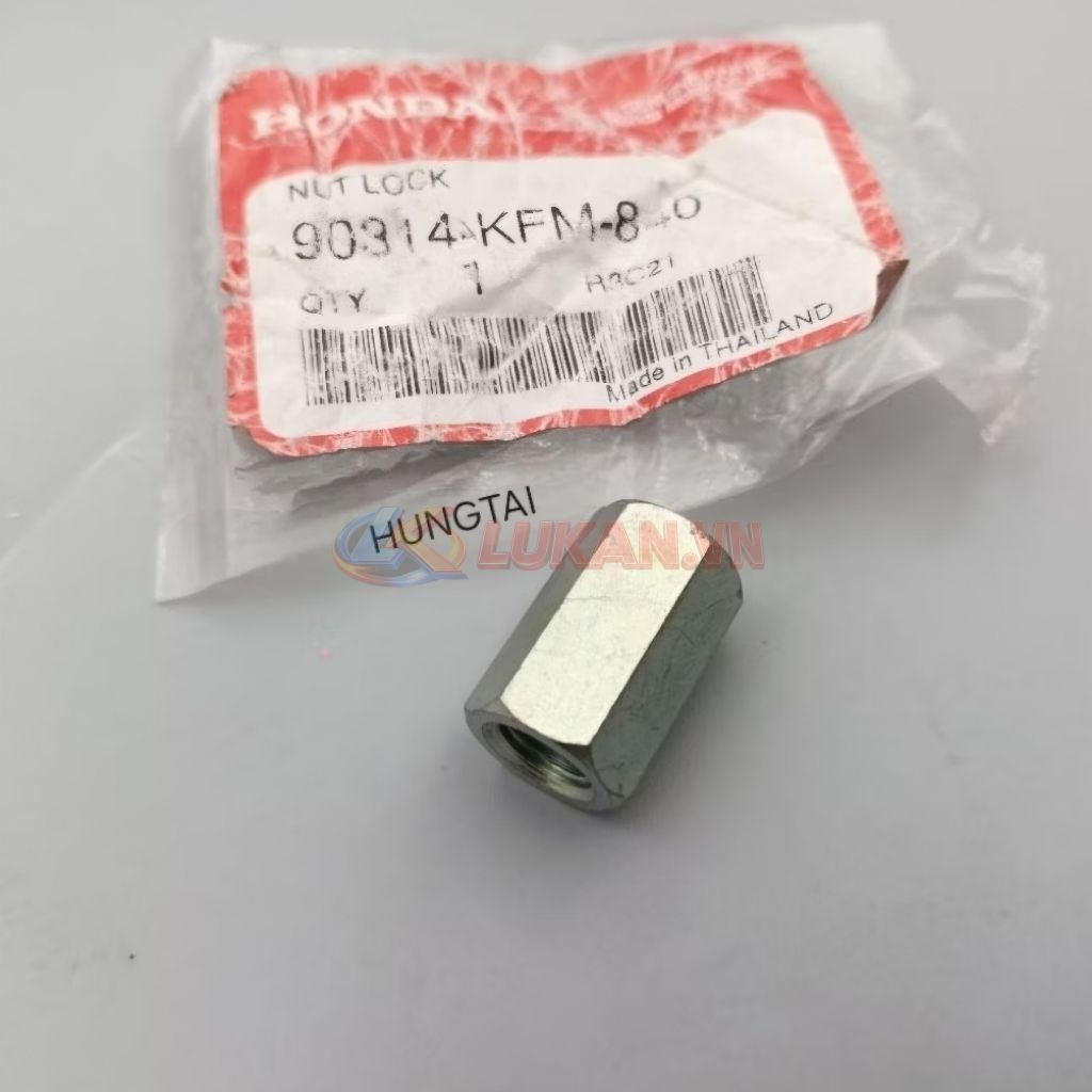 Ốc, tán khóa chân gương xe WAVE Thái zin Honda 90314-KFM-840 - Ảnh 3