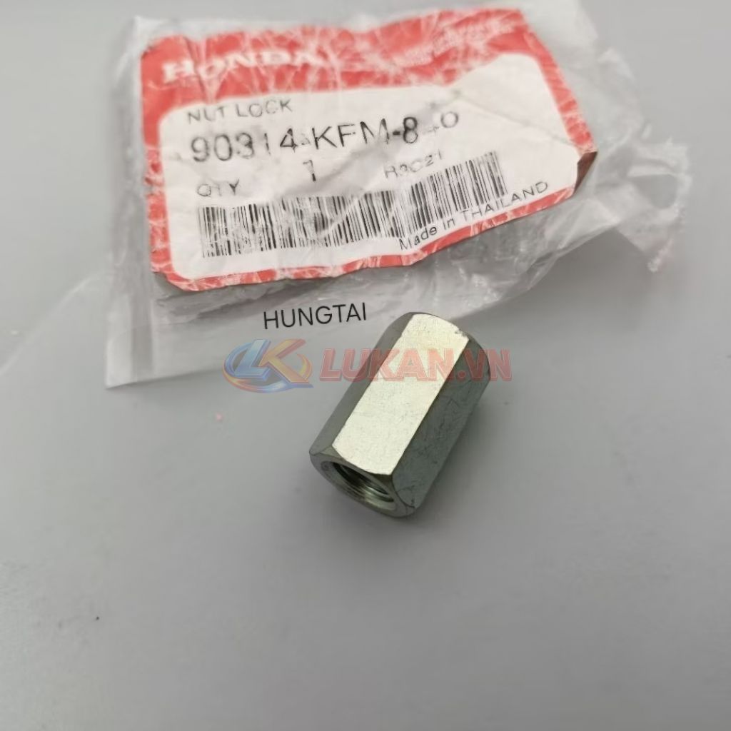 Ốc, tán khóa chân gương xe WAVE Thái zin Honda 90314-KFM-840 - Ảnh 4