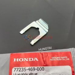 Chốt phe gài ổ khóa, cốp yên xe WAVE, FUTURE... trắng zin Honda 77235-469-000