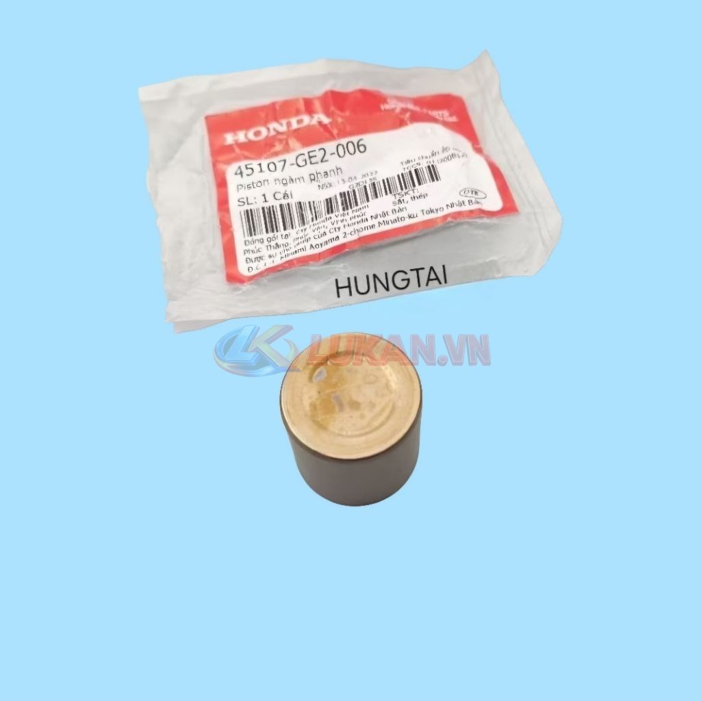 Piston heo dầu phanh, thắng WAVE Thái, ZX, RS, FUTURE... zin 45107-GE2-006 - Ảnh 2