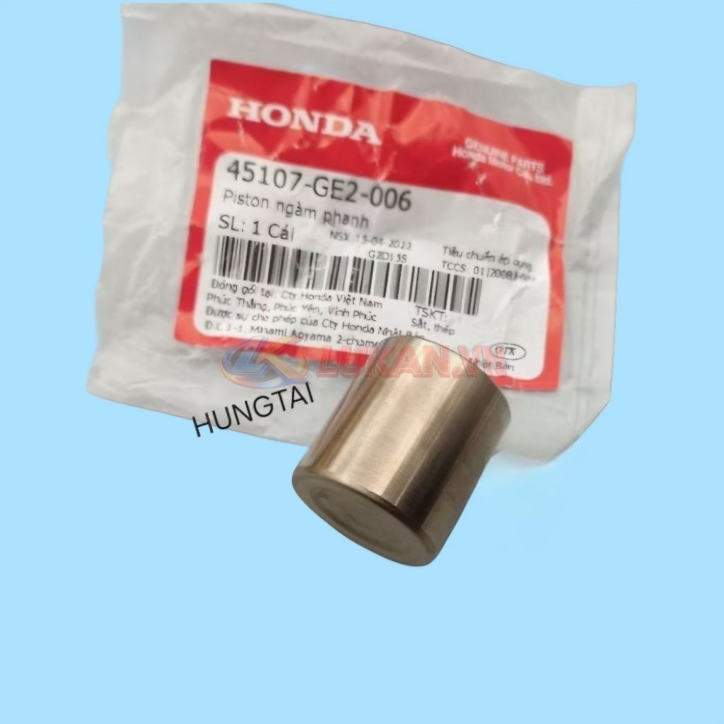 Piston heo dầu phanh, thắng WAVE Thái, ZX, RS, FUTURE... zin 45107-GE2-006 - Ảnh 4