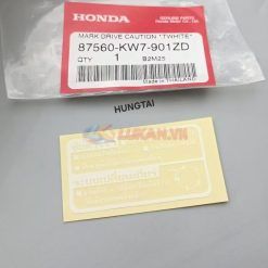 Tem cơ cấu thông số bợ cổ, yếm WAVE Thái 110, 125.... zin Honda 87560-KW7-901ZD