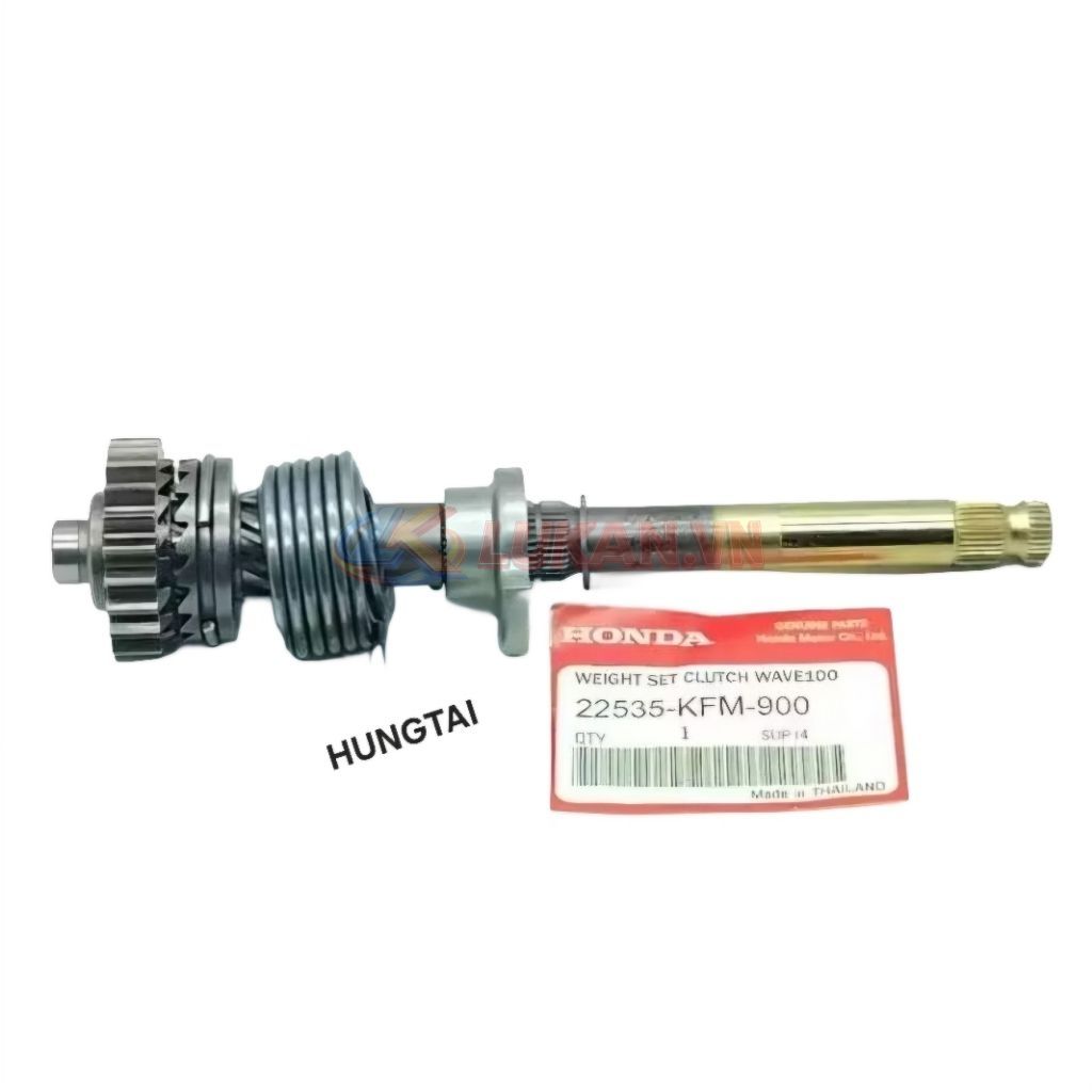 Bộ trục cốt, nhông giò đạp xe DREAM, WAVE, FUTURE 1... khởi động zin Honda - Ảnh 2