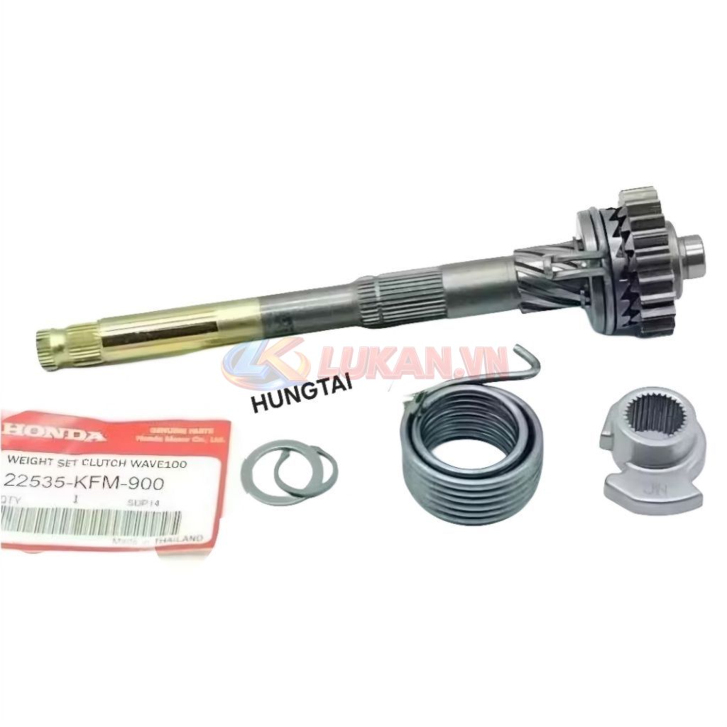 Bộ trục cốt, nhông giò đạp xe DREAM, WAVE, FUTURE 1... khởi động zin Honda - Ảnh 4