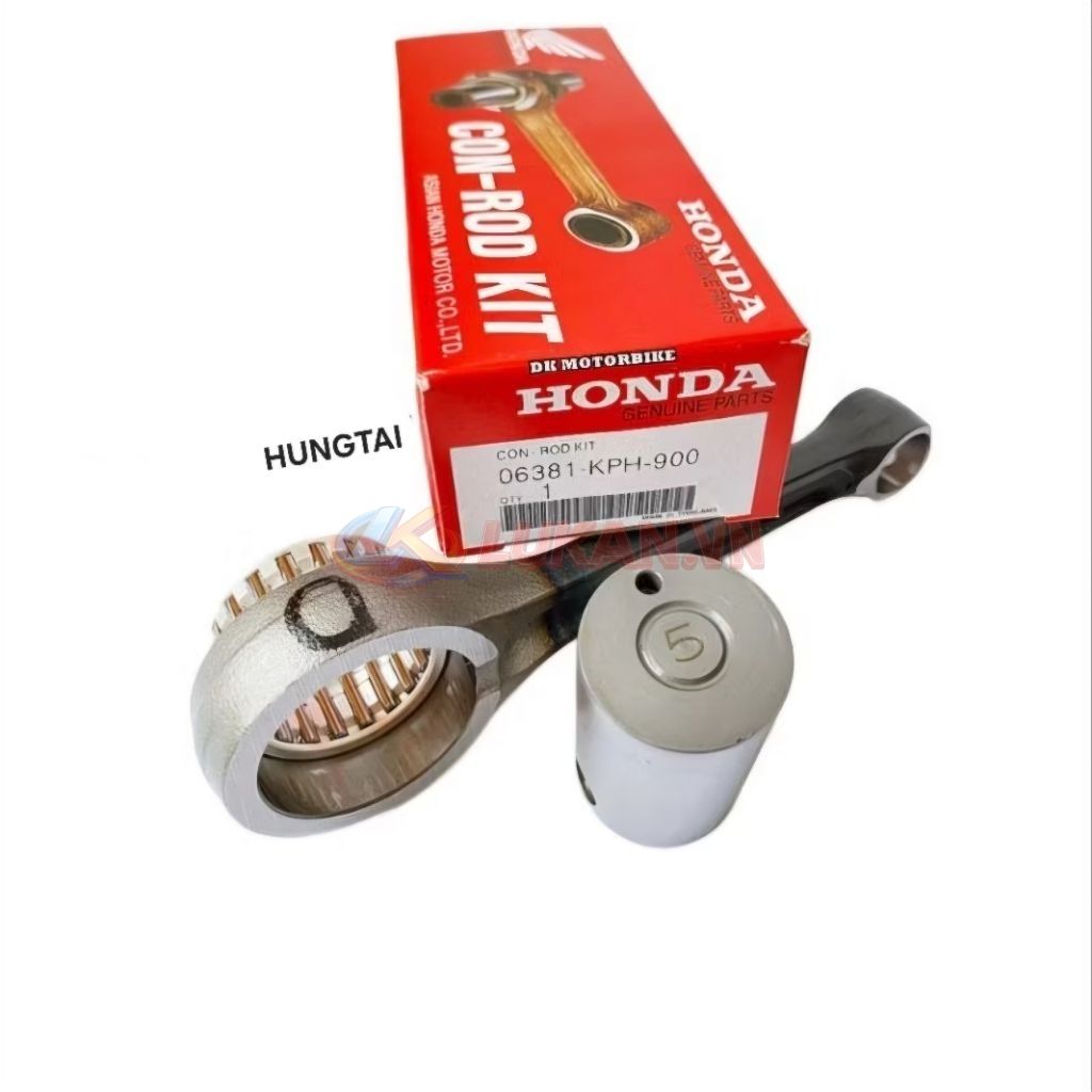 Tay dên trục khuỷu, thanh truyền FUTURE 2, NEO, X, WAVE 125... zin luôn ắc 06381-KPH-900 - Ảnh 4