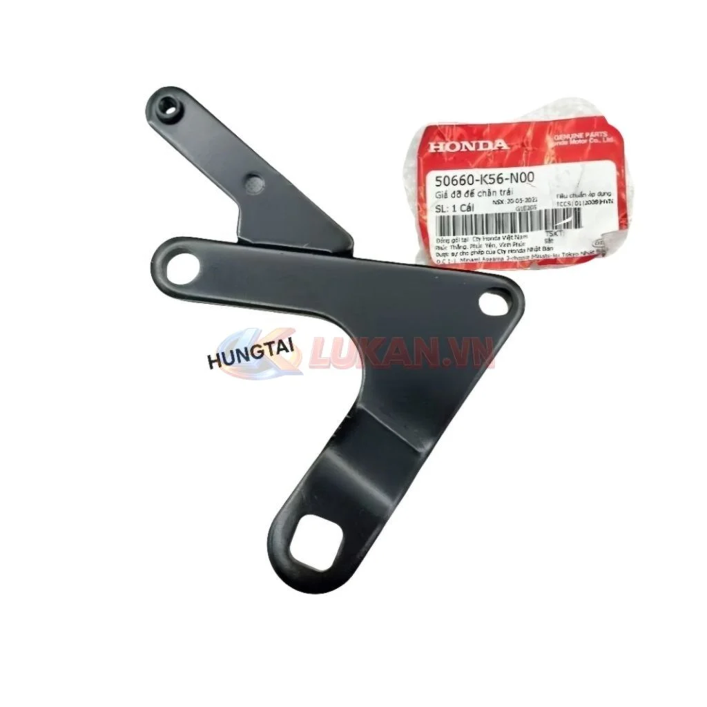 Giá pass sắt, gác chân trái xe WINNER 150 zin Honda 50660-K56-N00 - Ảnh 4