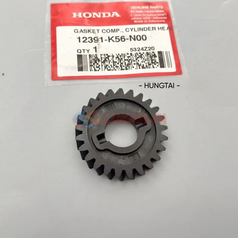 Nhông, bánh răng bơm nước xe WINNER, SONIC 150 zin - Ảnh 4