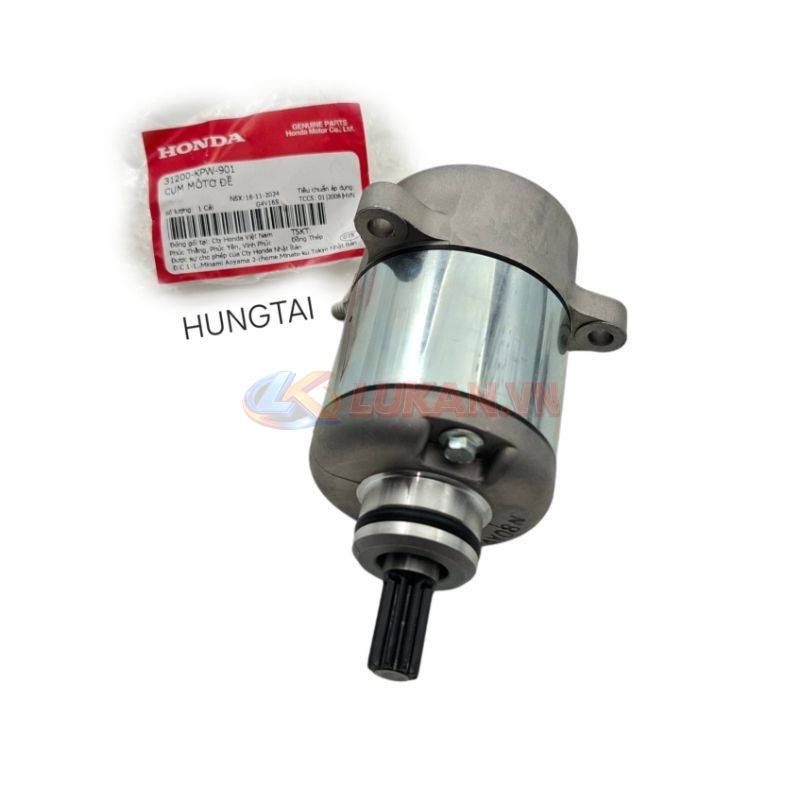 Củ motor đề khởi động xe FUTURE 2, NEO, MẬP, LED 125... zin Honda 31200-KPW-901 - Ảnh 3