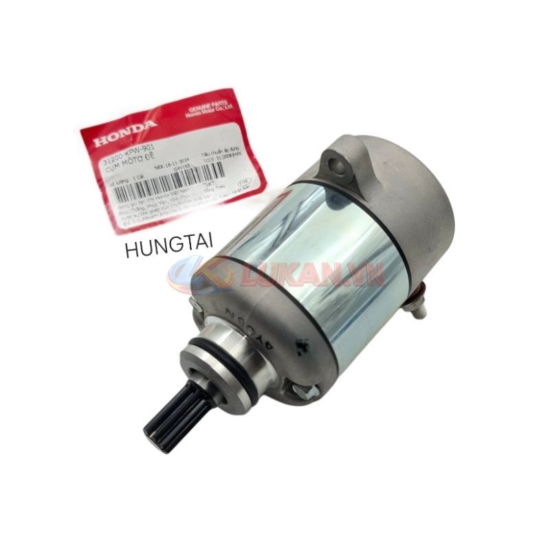 Củ motor đề khởi động xe FUTURE 2, NEO, MẬP, LED 125... zin Honda 31200-KPW-901 - Ảnh 2