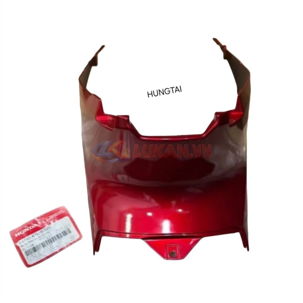 Nhựa ốp bụng dưới, sóng yên xe FUTURE NEO 125... Đỏ bóng zin Honda 64340-KYL-900ZE - Ảnh 3