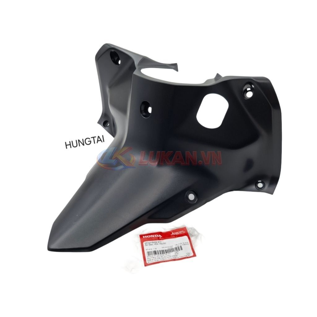 Nhựa nhám ốp yếm khóa giữa, sườn baga WAVE S110, RS... zin 64310-KWW-640 - Ảnh 4