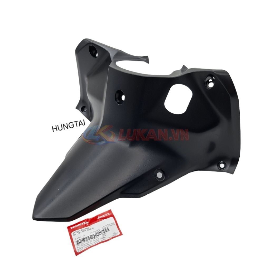 Nhựa nhám ốp yếm khóa giữa, sườn baga WAVE S110, RS... zin 64310-KWW-640 - Ảnh 2