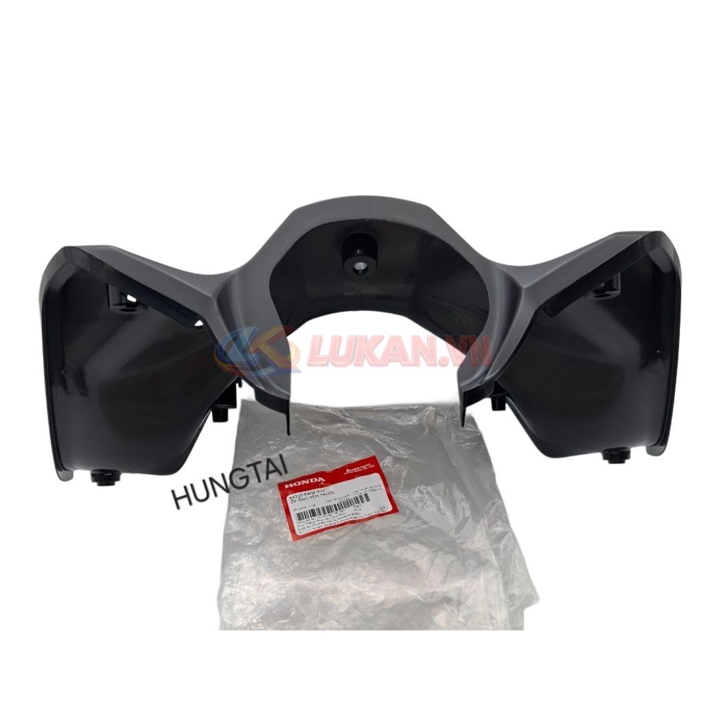 Nhựa nhám ốp yếm khóa giữa, sườn baga WAVE S110, RS... zin 64310-KWW-640 - Ảnh 5