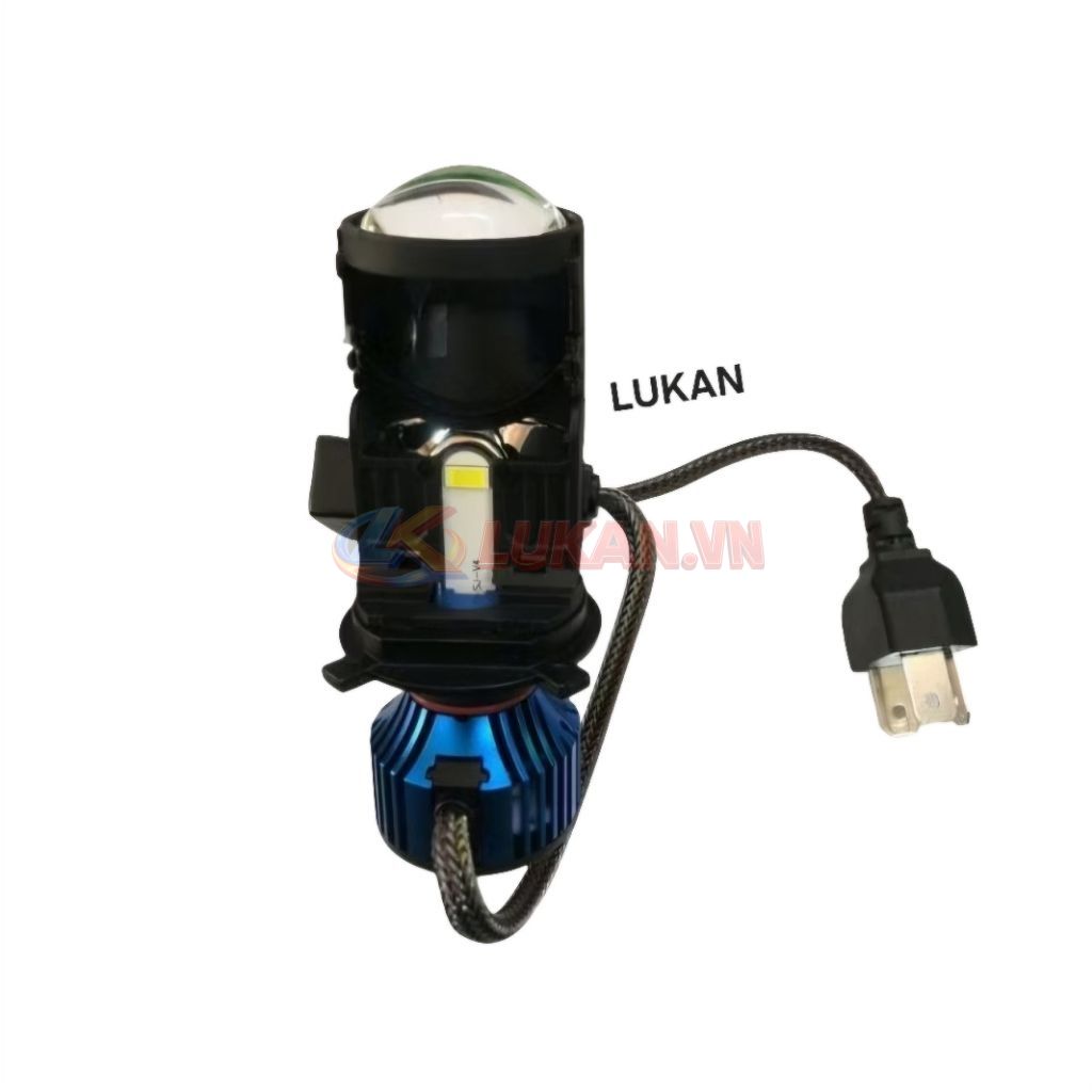 Bóng đèn led bi cầu siêu sáng R01 xe WAVE, FUTURE.... chân H4