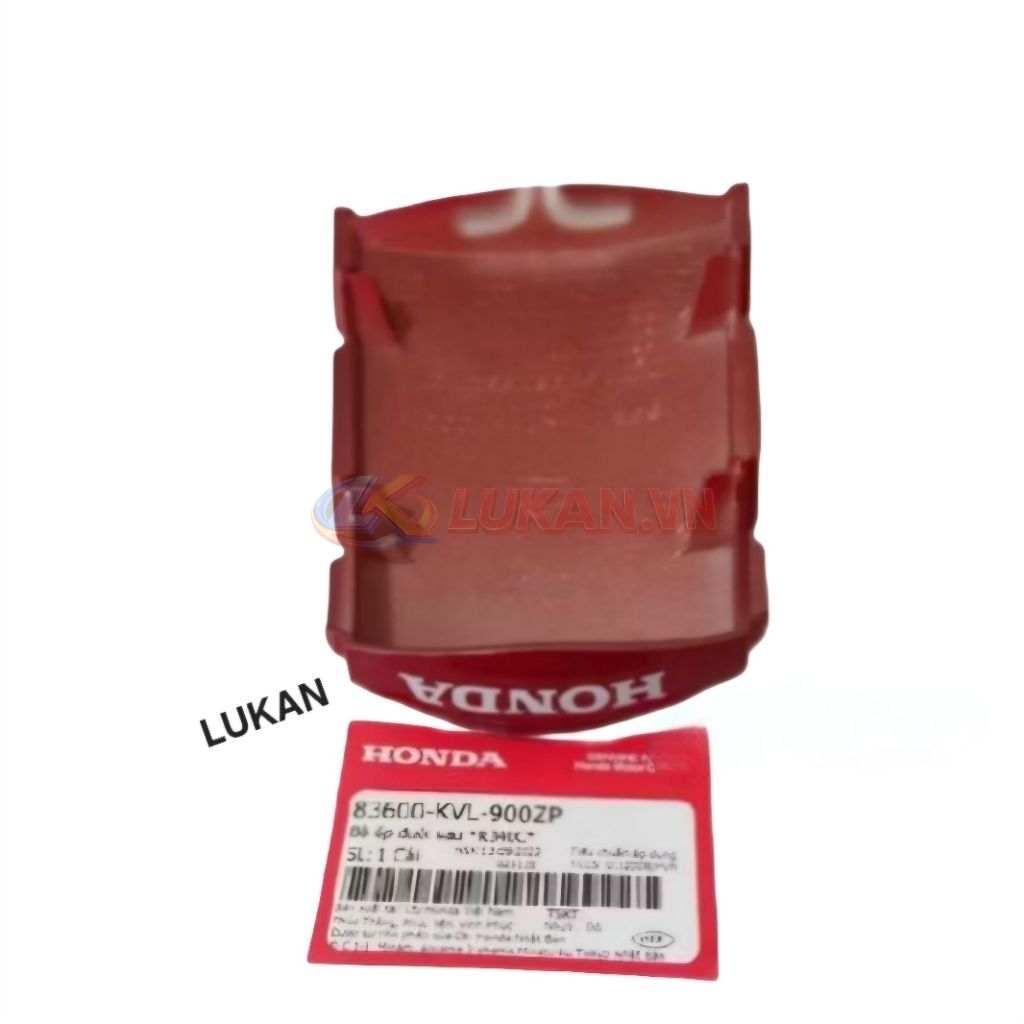 Nắp ốp võ nhựa đuôi, mu rùa FUTURE X 125 Đỏ bóng zin 83600-KVL-900ZP - Ảnh 4