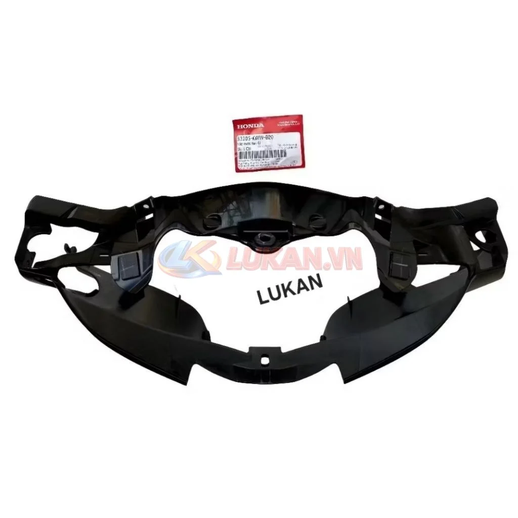 Nhựa lót ốp võ đầu đèn trước WAVE S110, RS, RSX... Đen zin Honda 53205-KWW-V00ZG - Ảnh 3