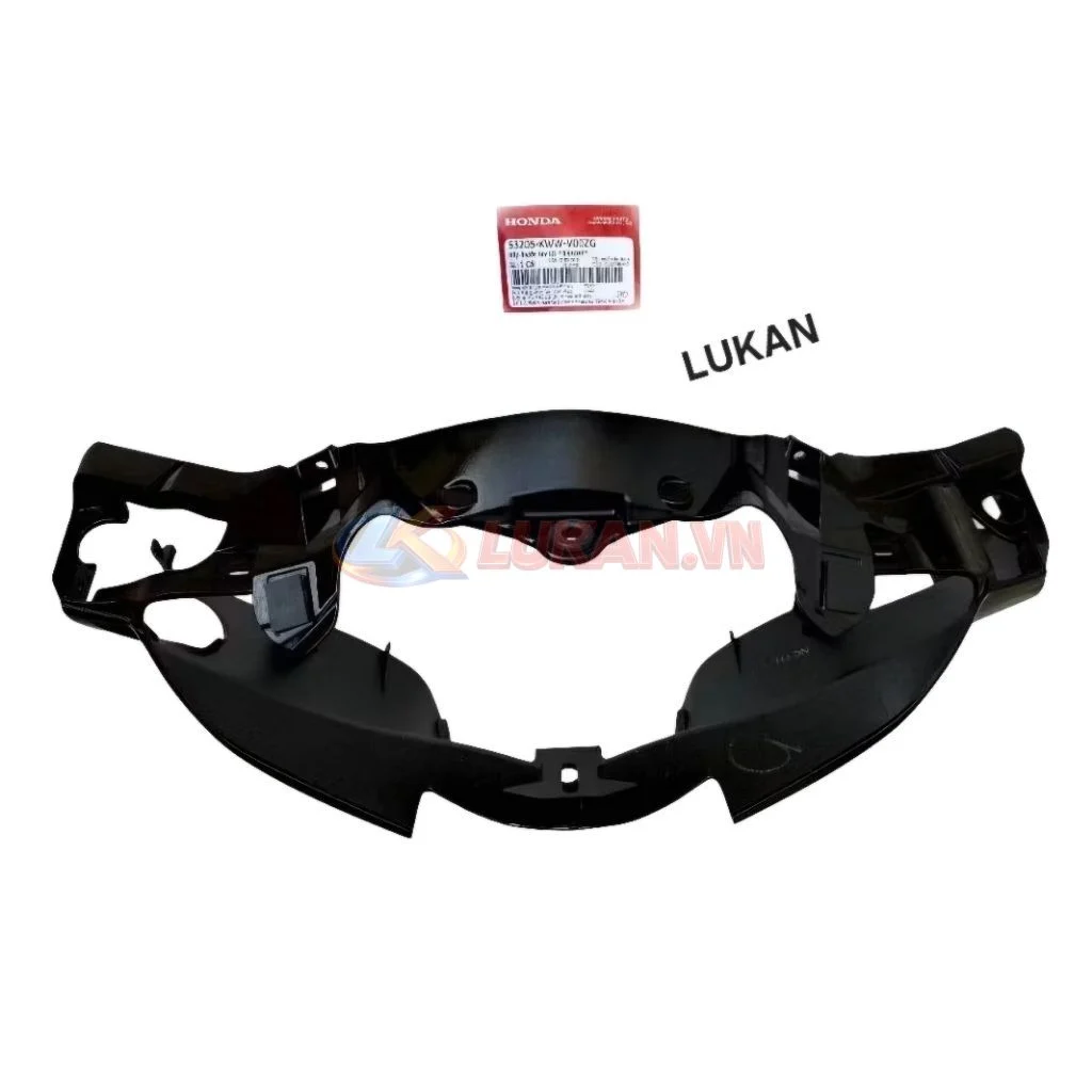 Nhựa lót ốp võ đầu đèn trước WAVE S110, RS, RSX... Đen zin Honda 53205-KWW-V00ZG