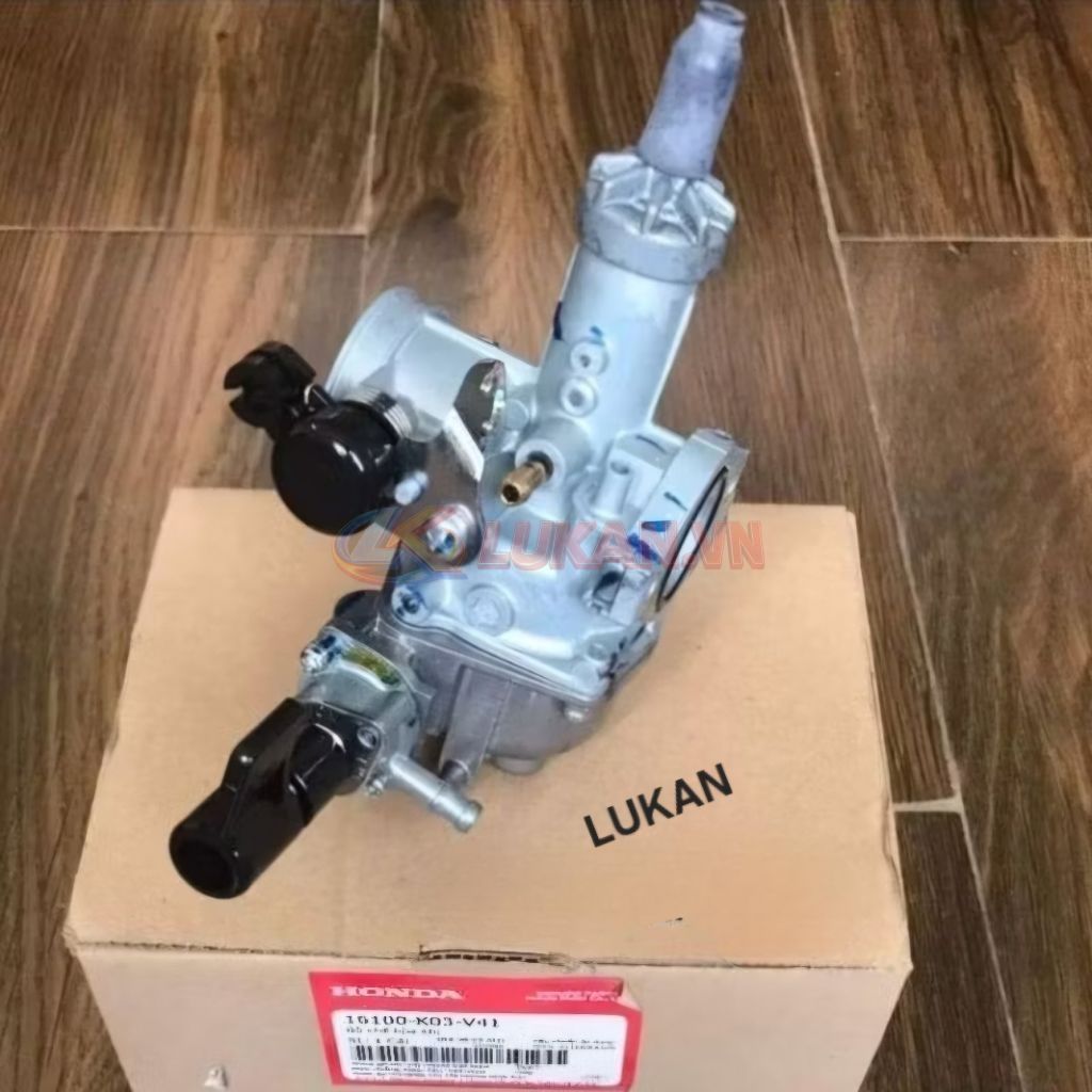 Bình xăng con, chế hòa khí xe WAVE RSX 110.... zin chính hãng 16100-K03-V91