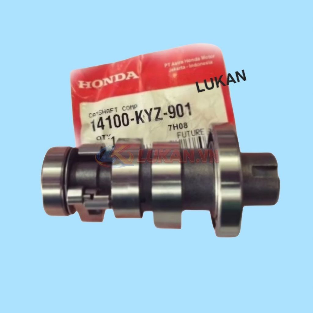 Trục cốt cam đầu quylat xe FUTURE MẬP, LED, MSX 125... zin chính hãng 14100-KYZ-901, 14100-K73-T30 - Ảnh 3