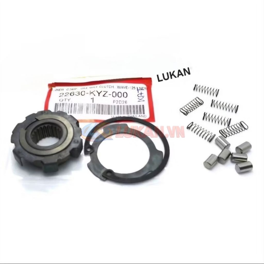Bộ khâu rế, bi lò xo chuông nồi côn FUTURE MẬP, LED 125... zin 22630-KYZ-901 - Ảnh 2