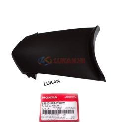 Nắp ốp võ nhựa đuôi mu rùa WAVE A, ALPHA 110... Đen mờ zin 83510-K89-V00ZW