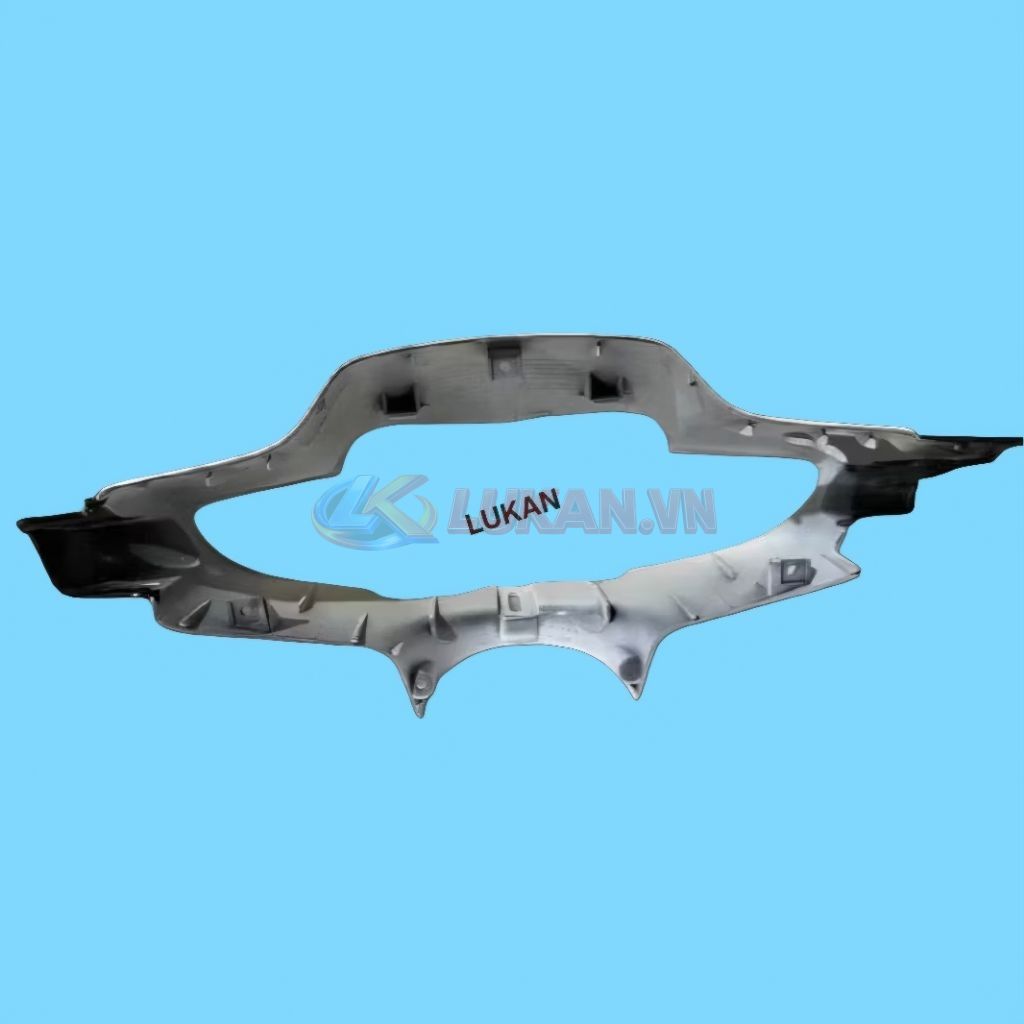 Nhựa ốp võ đầu đèn trước xe WAVE ZX Trắng, bàn thờ zin chính hãng - Ảnh 2
