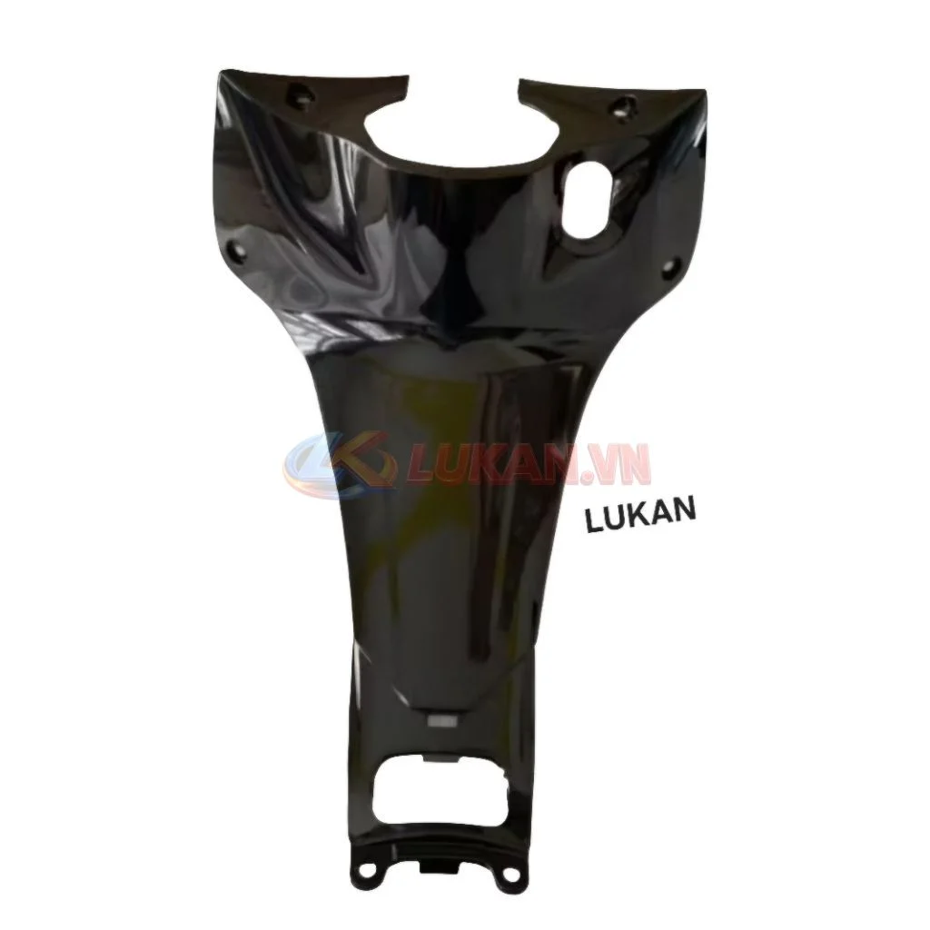Nhựa ốp yếm khóa, sườn baga xe FUTURE LED 125 Đen bóng zin Honda - Ảnh 4